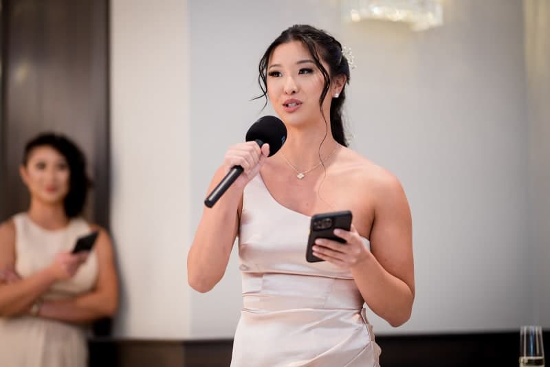 Bride and groom at The Mansion on Main Street